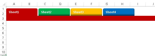 Crear pestaña en Excel