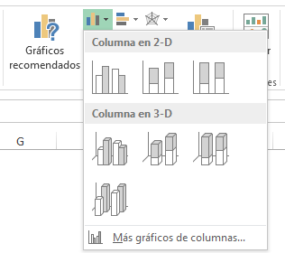 insertar gráfico en excel 