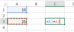 fórmula Excel suma