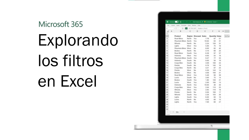 Explorando los filtros en Excel